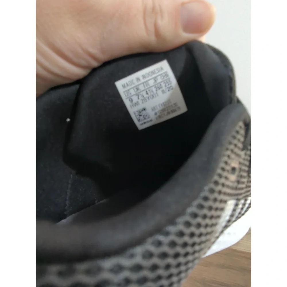 Adidas Puremotion Womens 9 Running Shoes Black White Sneakers FY8233